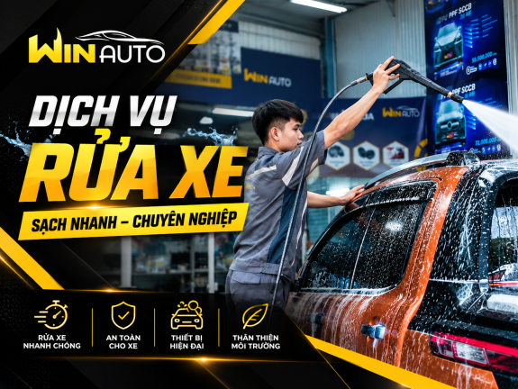 Dịch Vụ Rửa Xe (Wash, Detail Wash, King Wash)