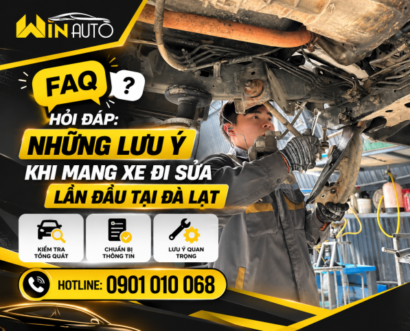 Hỏi Đáp (FAQ): Những Lưu Ý Khi Mang Xe Đi Sửa Lần Đầu Tại Đà Lạt