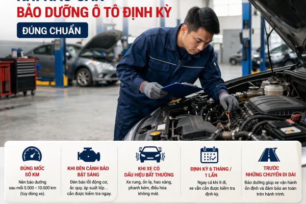 Khi Nào Cần Bảo Dưỡng Ô Tô Định Kỳ Đúng Chuẩn