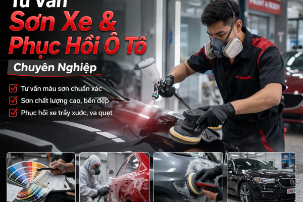 Tư Vấn Sơn Xe & Phục Hồi Ô Tô Chuyên Nghiệp