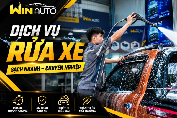 Dịch Vụ Rửa Xe (Wash, Detail Wash, King Wash)