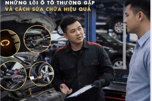 Những Lỗi Ô Tô Thường Gặp Và Cách Xử Lý