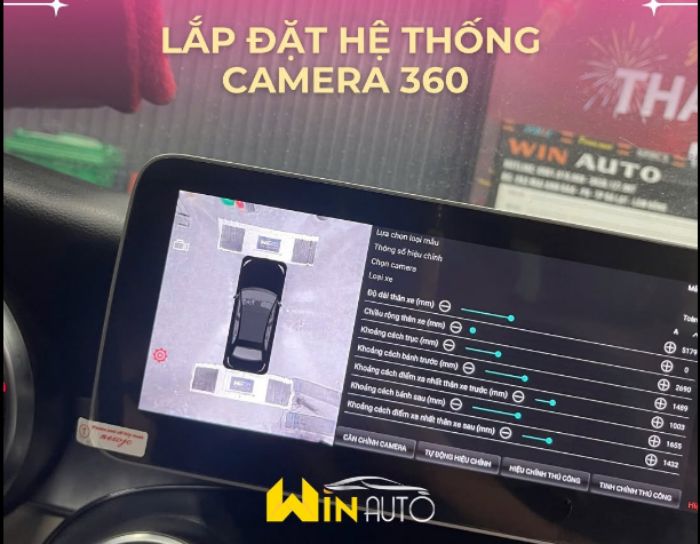  Lắp đặt Camera hành trình tại WinAuto 