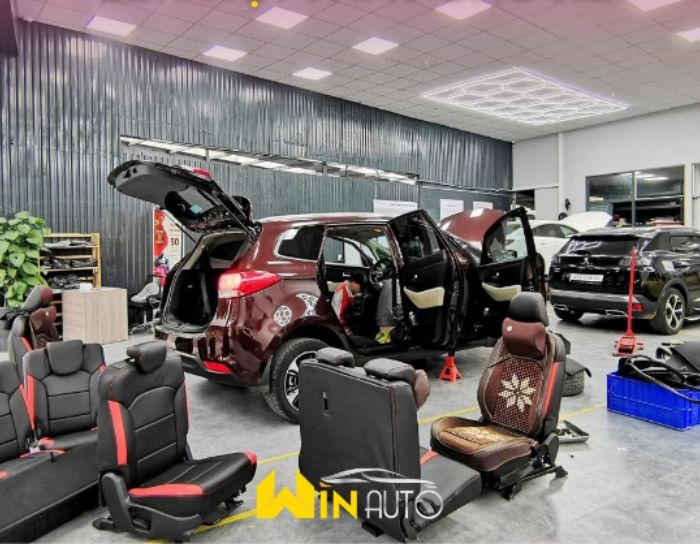 Lên nội thất cho xe tại WinAuto